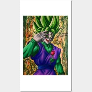 Joker black Posters and Art